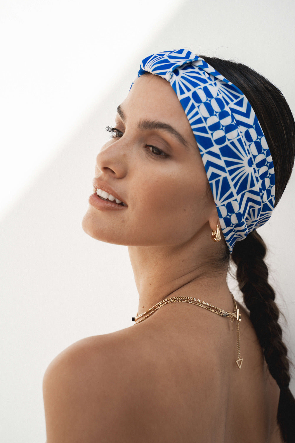 SERAPHINE headband in Mediterranean Sun