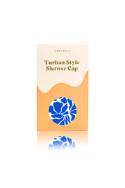 Dahlia shower cap in Blu Matisse - Big Hair