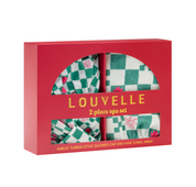 Green Check Spa Gift Set (2 Pcs)