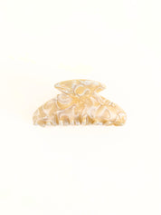 Hair Claw in Buttercream