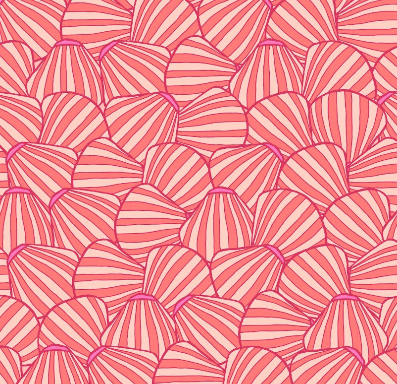 Pink/Green Scrunchies Set