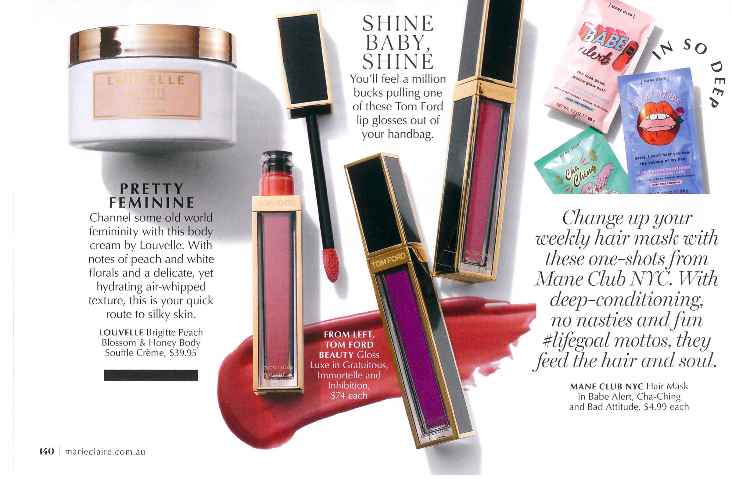 Marie Claire channels old world beauty with Louvelle