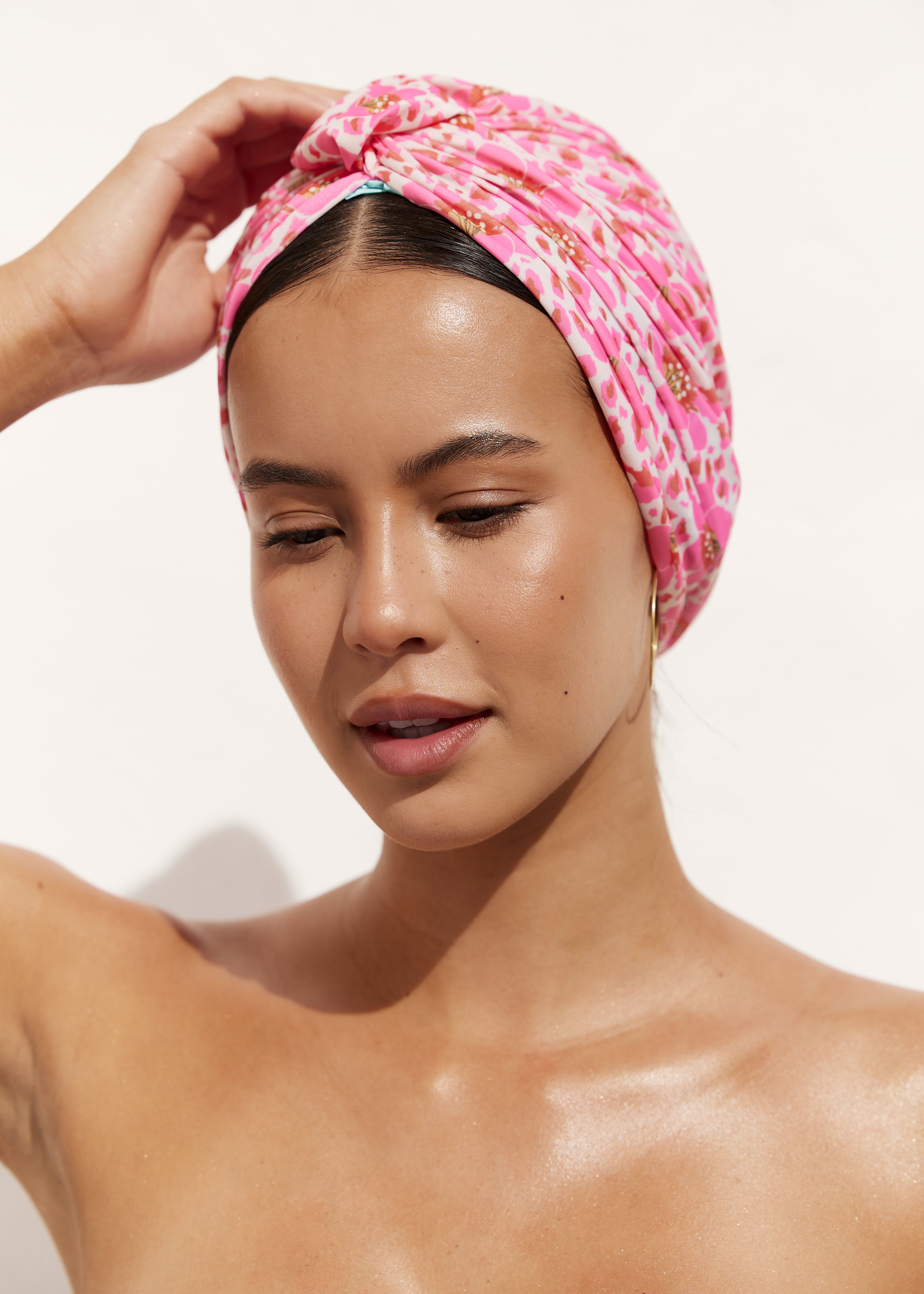 [PRE ORDER] AMELIE shower cap in Animal Floral
