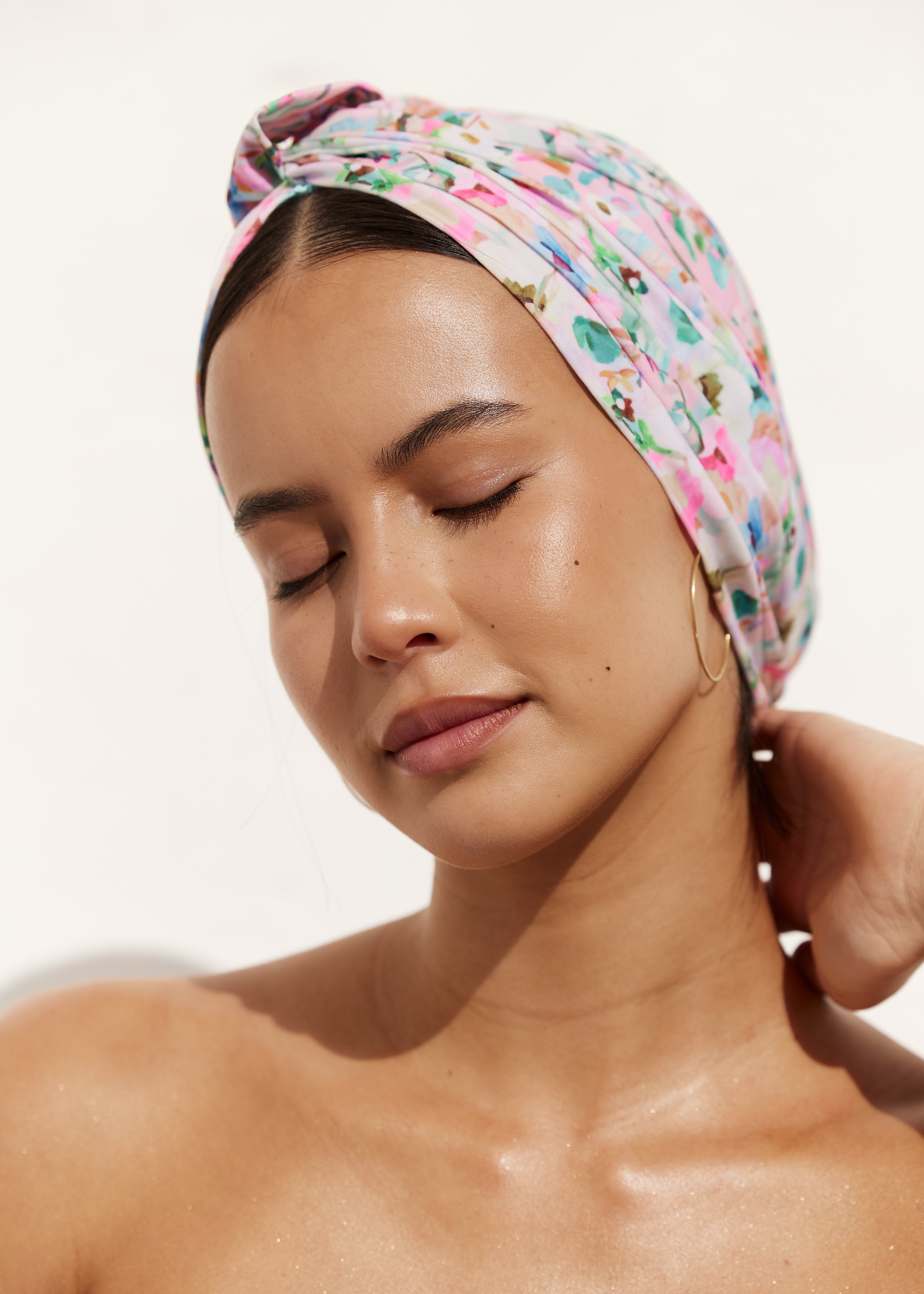 [PRE ORDER] AMELIE shower cap in Flourish