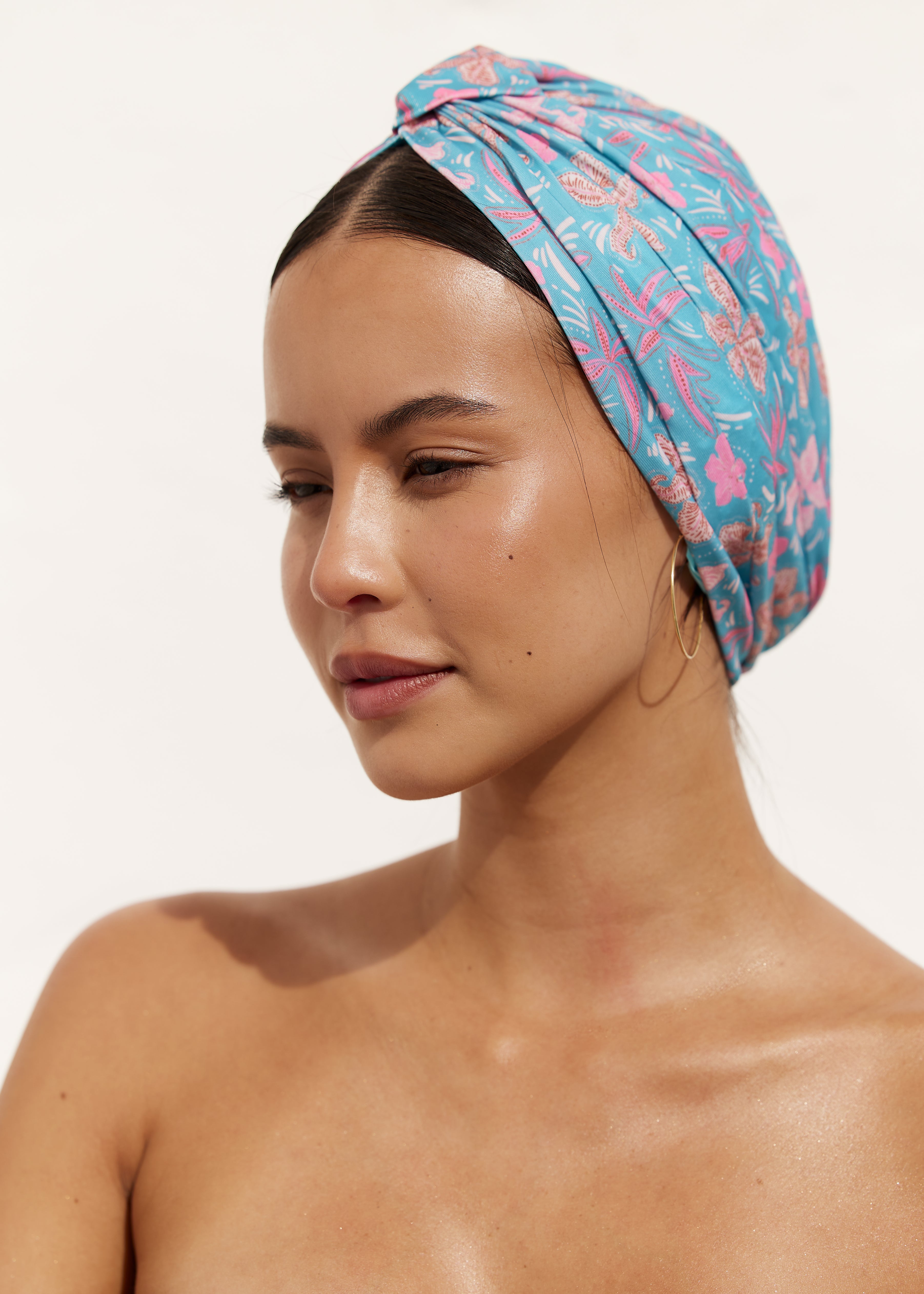 Teal Hibiscus Spa Gift Set (2 Pcs)