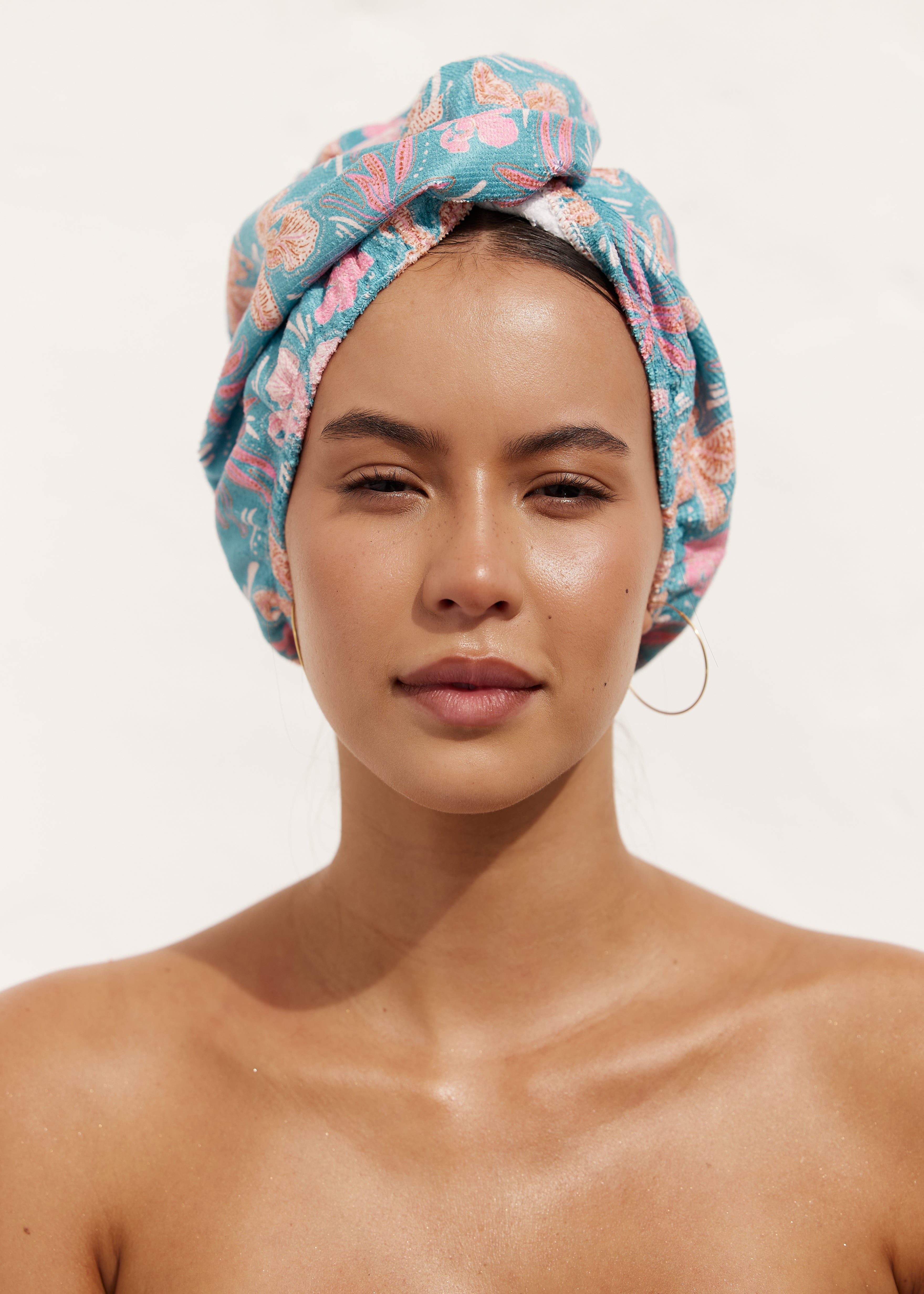 Teal Hibiscus Spa Gift Set (2 Pcs)