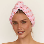 [PRE ORDER] Moroccan Palm Spa Gift Set (Hair Towel + Shower Cap)