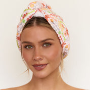 PRE ORDER Santorini Sun Spa Gift Set (Hair Towel + Shower Cap)