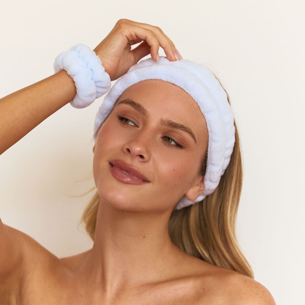 Splash Proof Cleansing Set in Blue