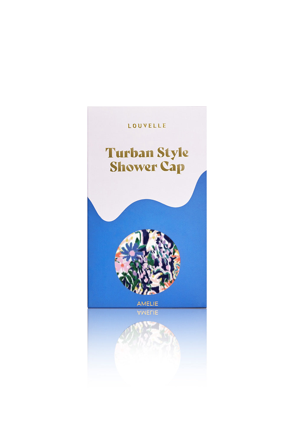 AMELIE shower cap in Floral Ikat