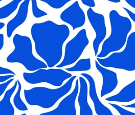 Dahlia shower cap in Blu Matisse - Big Hair