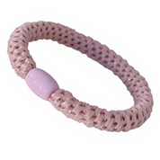 Woven Hair Ties - Blush Pink