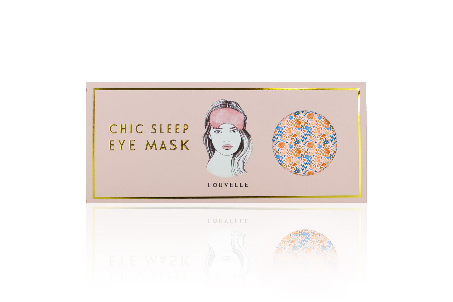 Chloe Eye Mask in Yacht Vibes