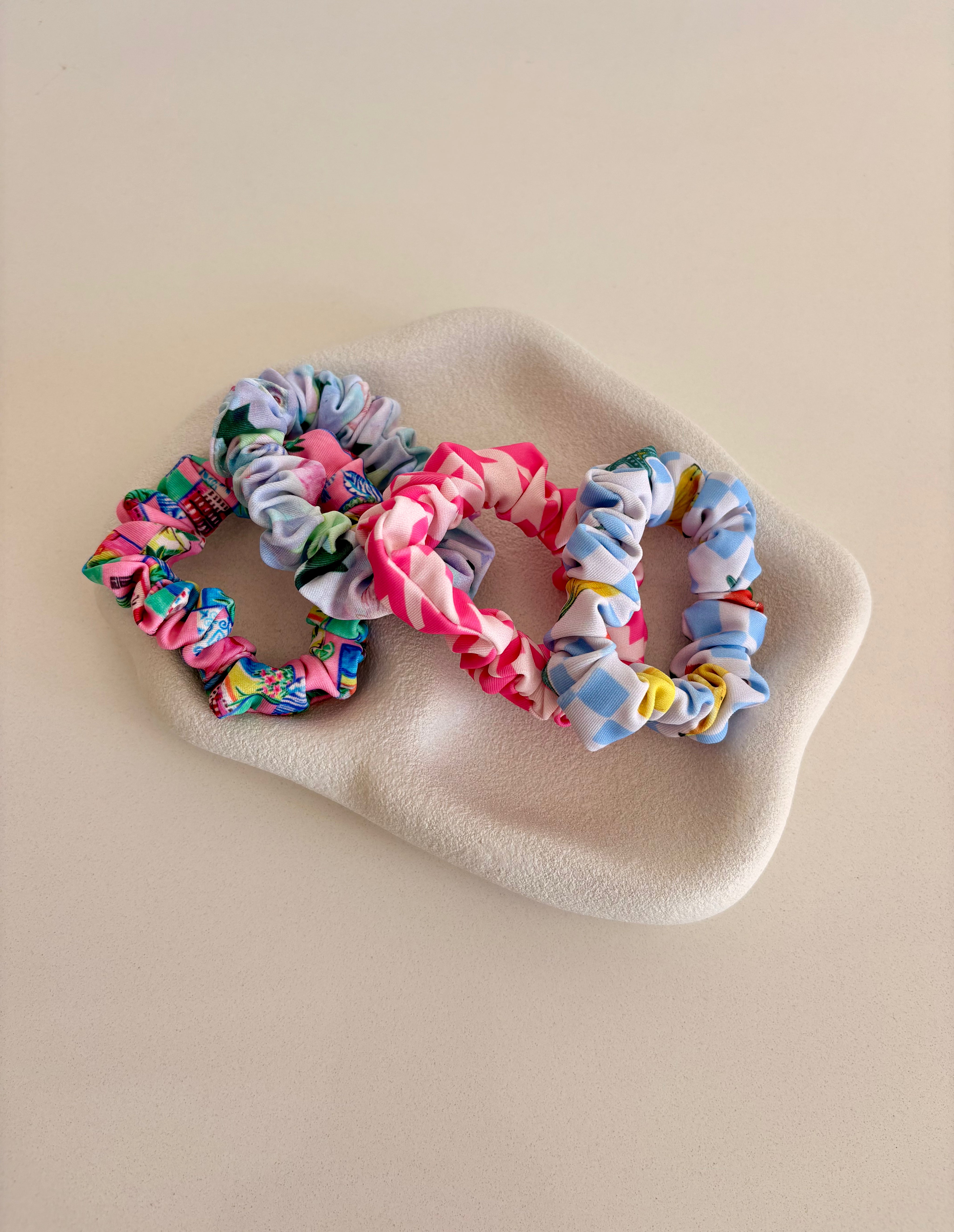Scrunchies Blue/Pink