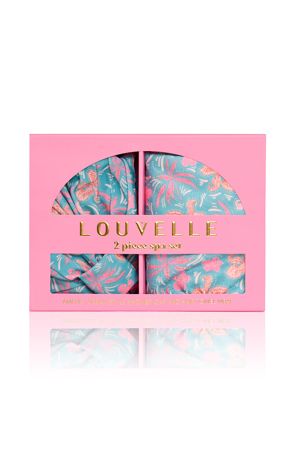 Teal Hibiscus Spa Gift Set (2 Pcs)