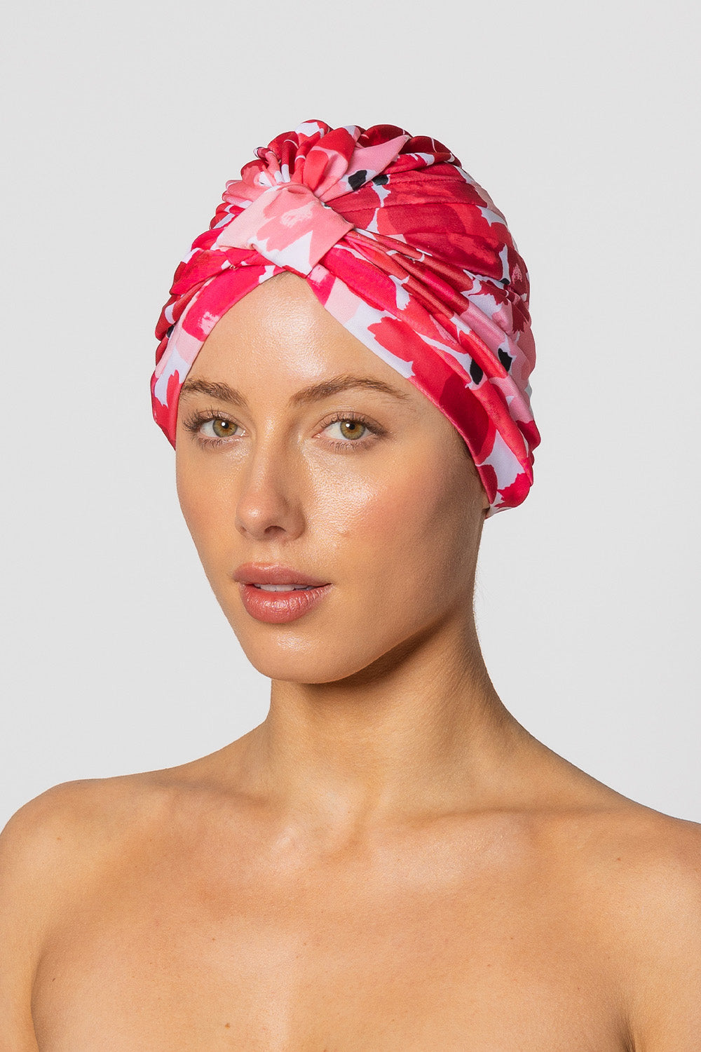 AMELIE shower cap in Poppy Rosso