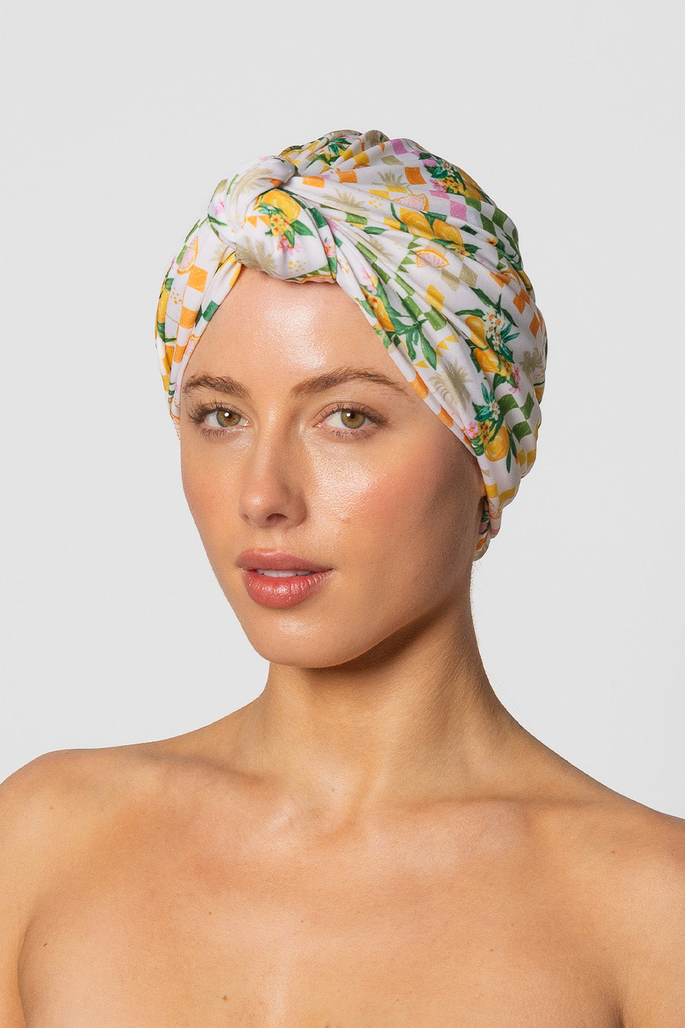 Dahlia shower cap in Limonata - Big Hair