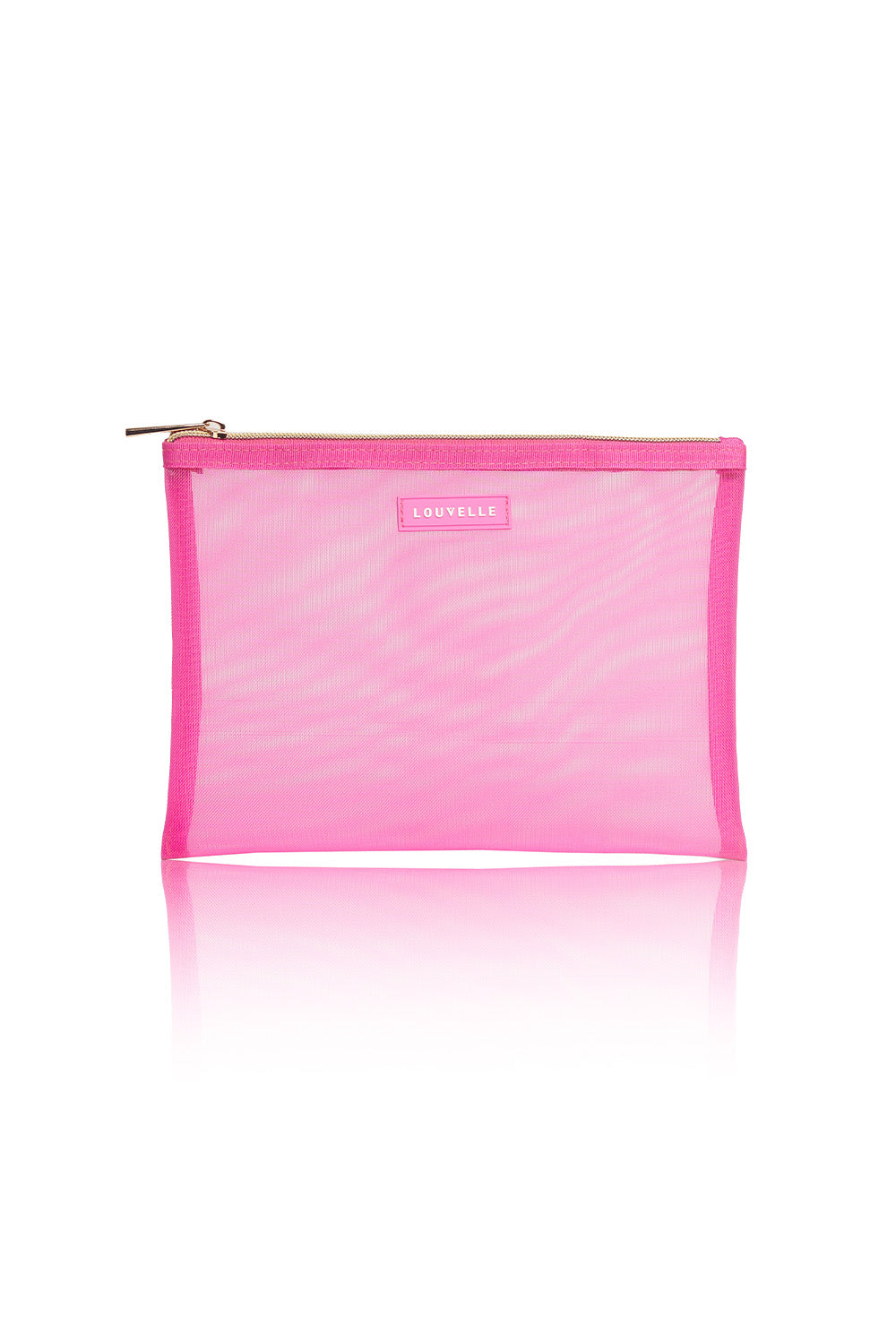 Mesh Pouch Set in Pink