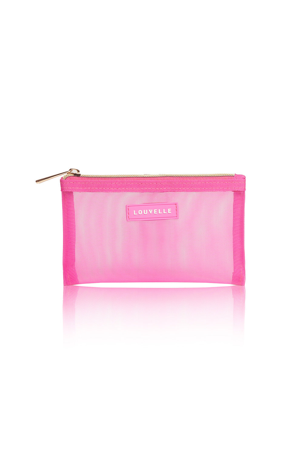 Mesh Pouch Set in Pink