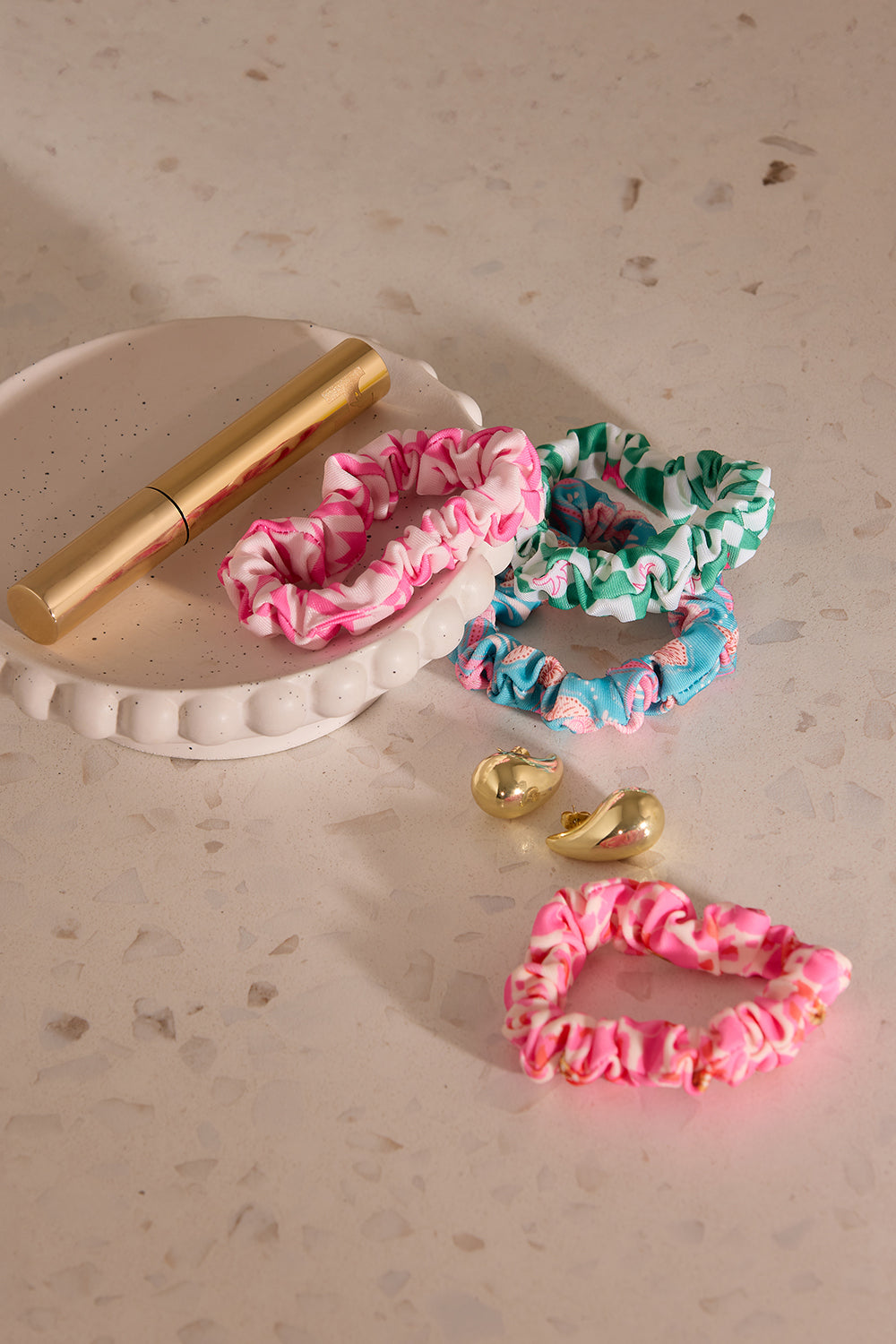 Scrunchies Pink/Green
