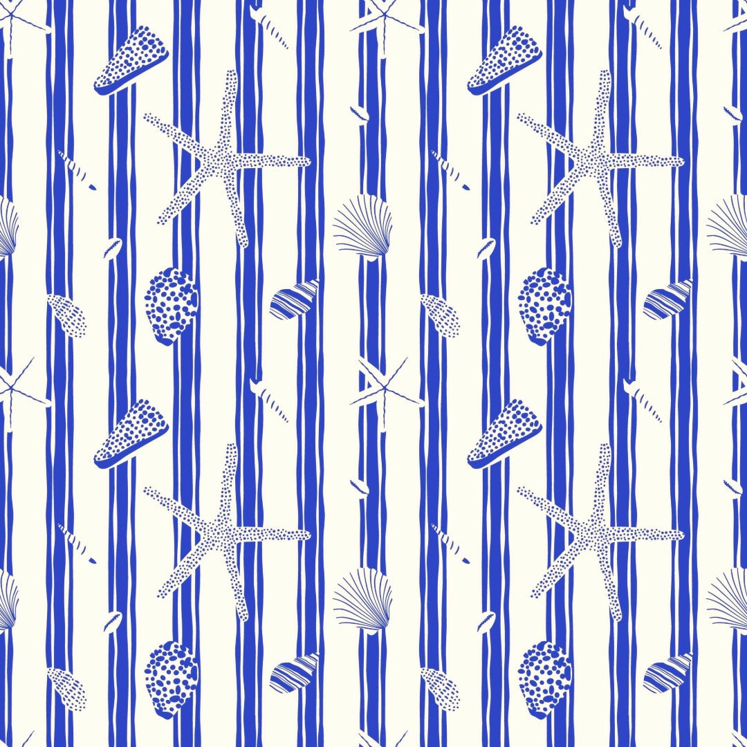 [PRE ORDER] RIVA Hair Towel Wrap in Marine Stripe