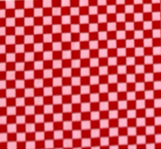 Satin Sleep Bonnet in Red Pink Check