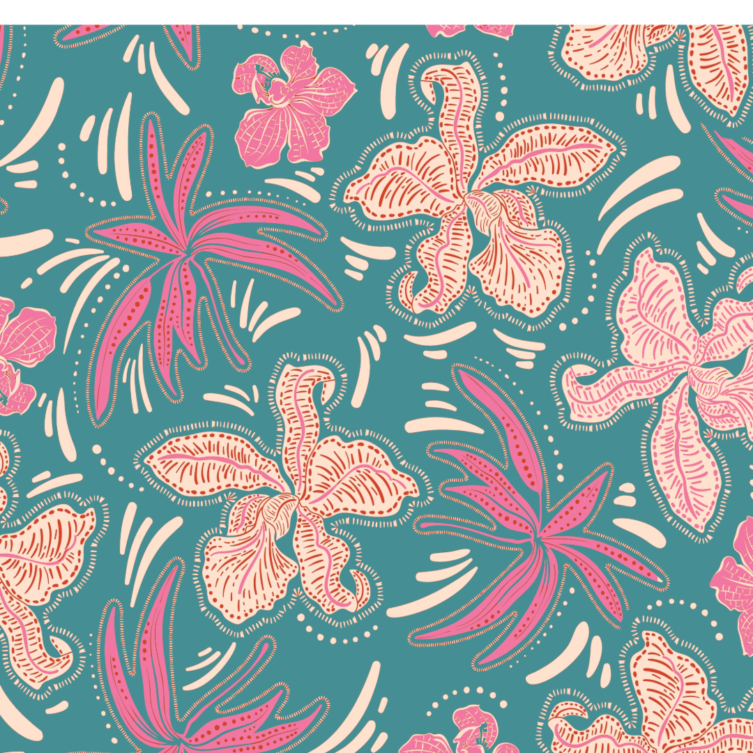 Teal Hibiscus Spa Gift Set (2 Pcs)