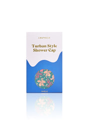 AMELIE shower cap in Teal Hibiscus