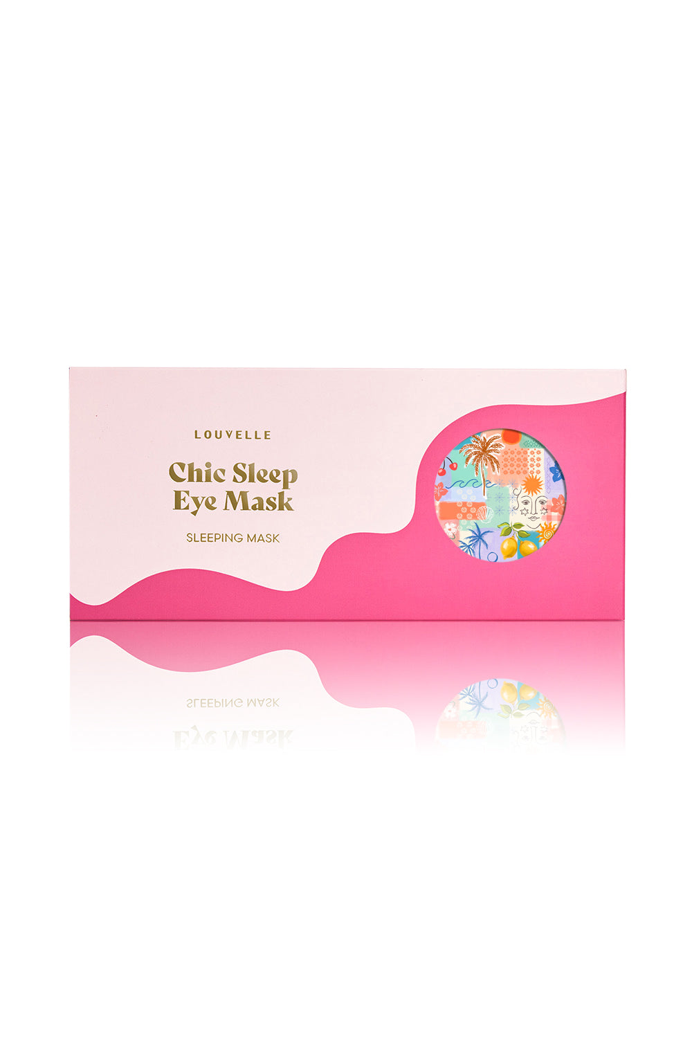 Satin Eye Mask in Pacific Paradise