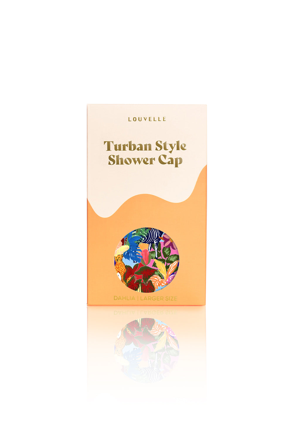 Dahlia shower cap in Jungle Animal