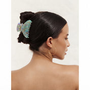 Hair Claw in Seafoam Green