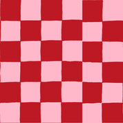 Red Pink Check Spa Gift Set (2 Pcs)