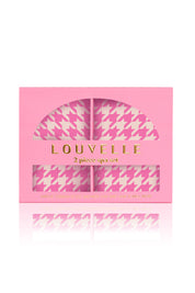 Pink Houndstooth Spa Gift Set (2 Pcs)